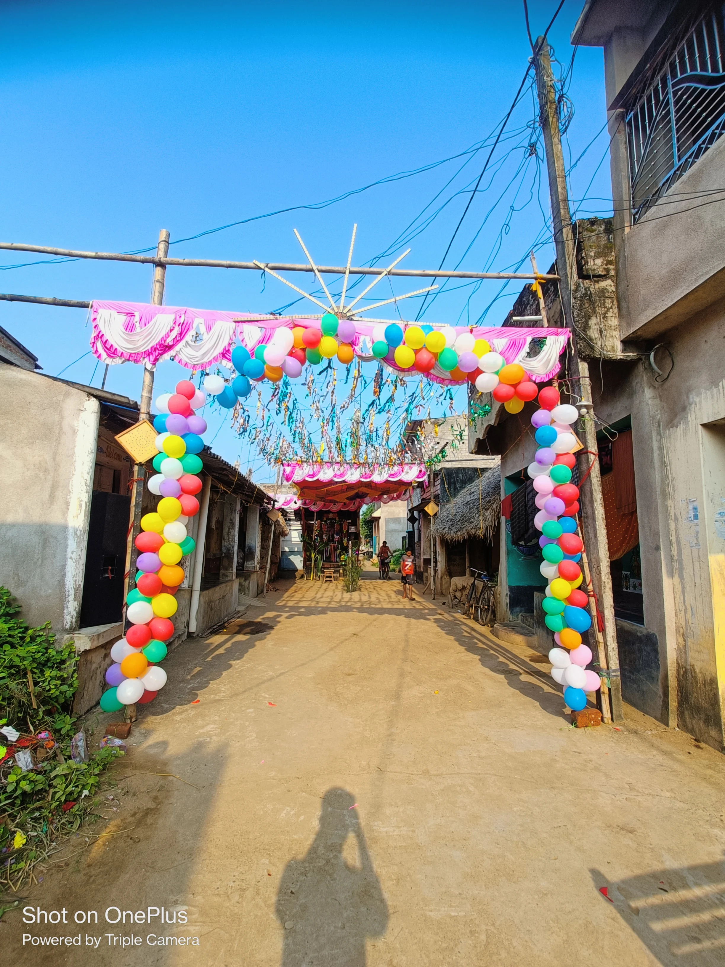 Sun Shine Club Kendupalli decoration for Ganesh Puja festival celebration in Odisha
