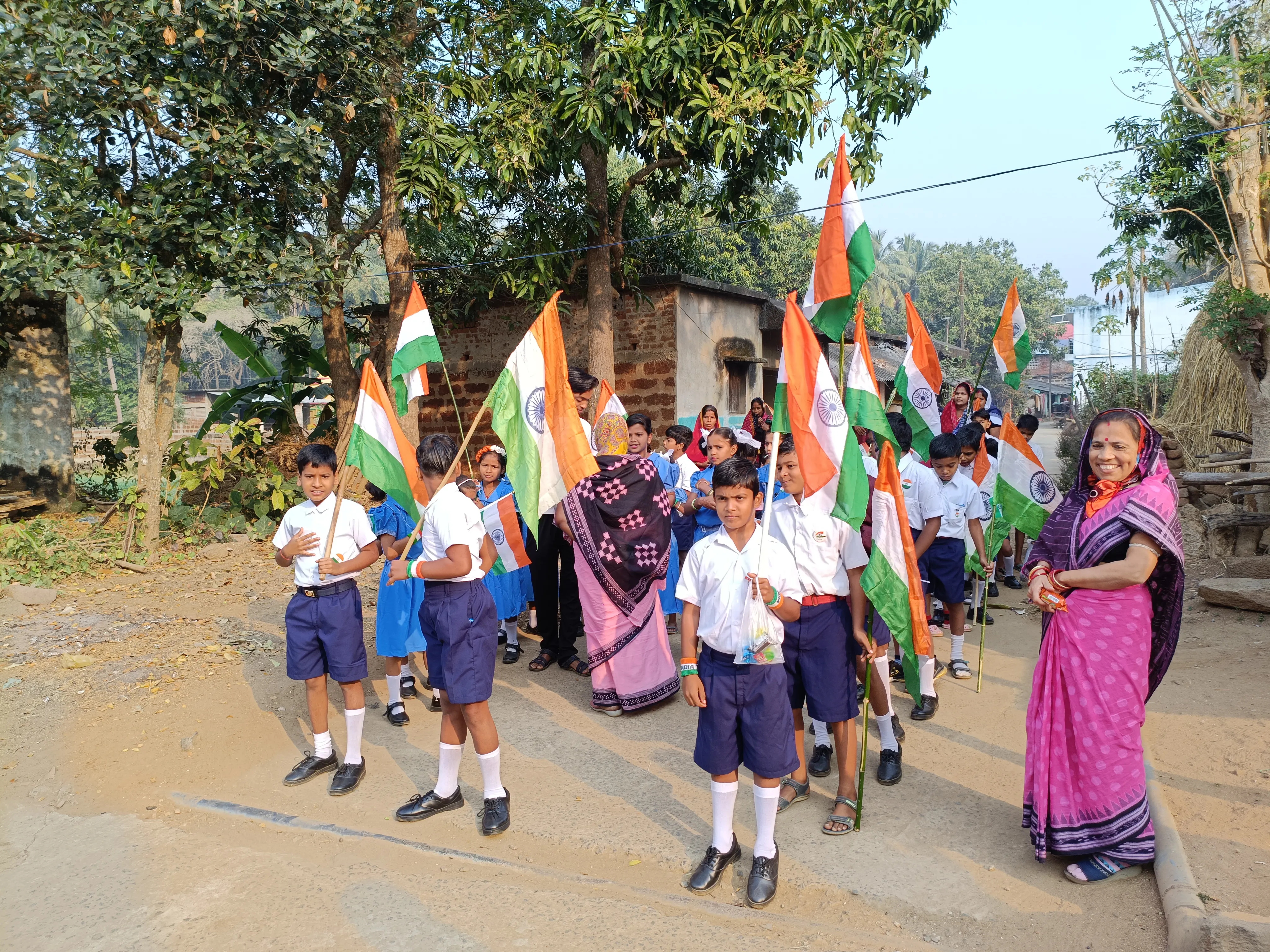 Sun Shine Club Kendupalli republic day celebration event in kendupalli, Nayagarh, Odisha