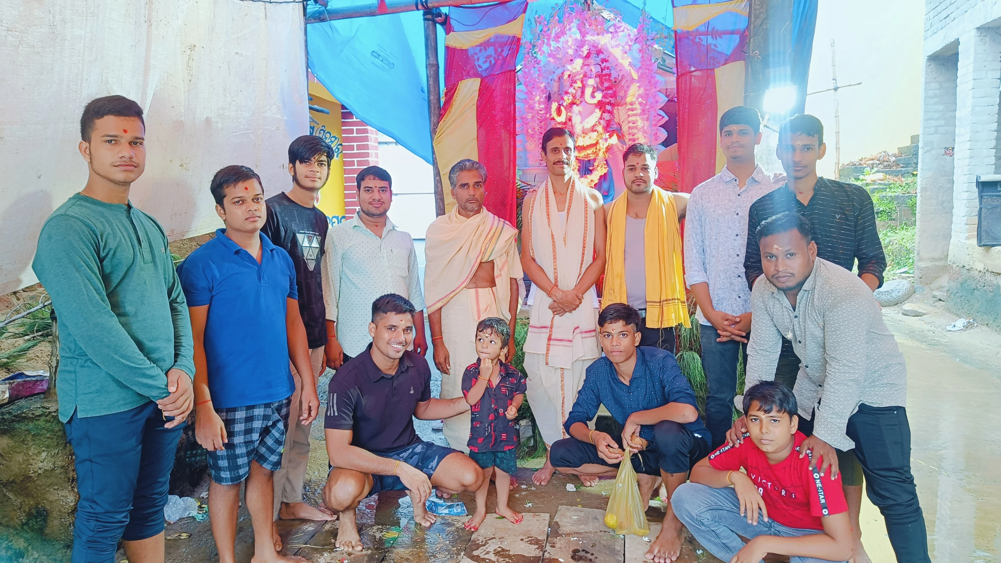 Sun Shine Club Kendupalli ganesh puja festival celebration event in kendupalli, Nayagarh, Odisha in 2023